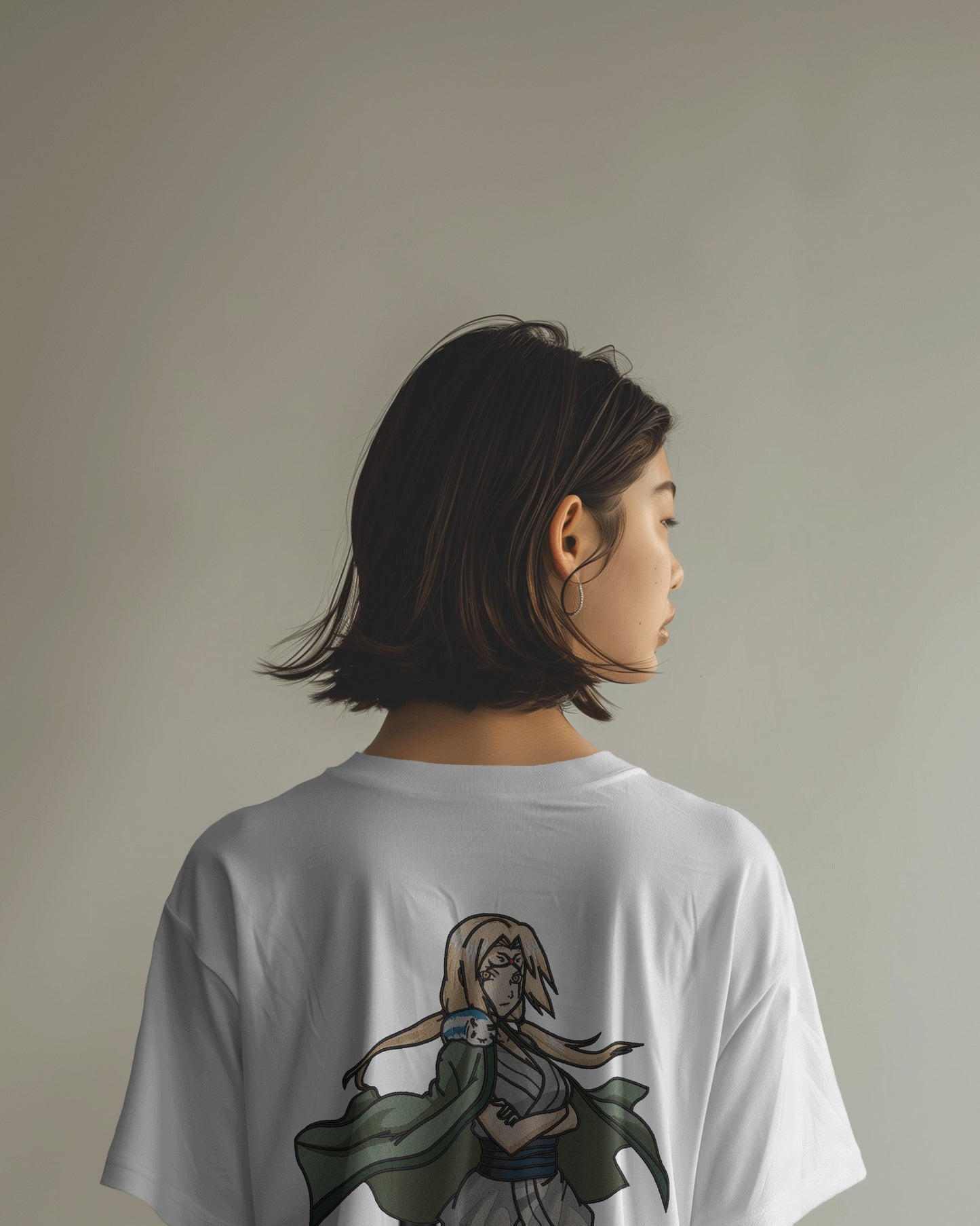 TSUNADE Embroidered Oversized TShirt
