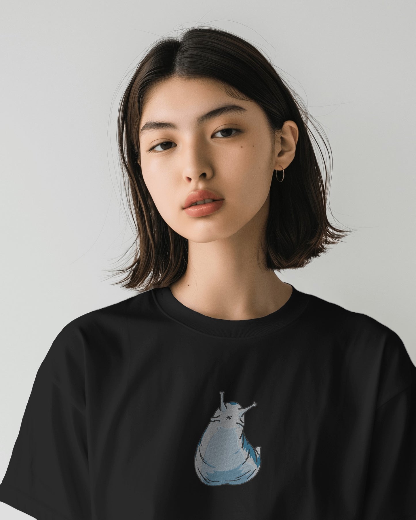 TSUNADE Embroidered Oversized TShirt