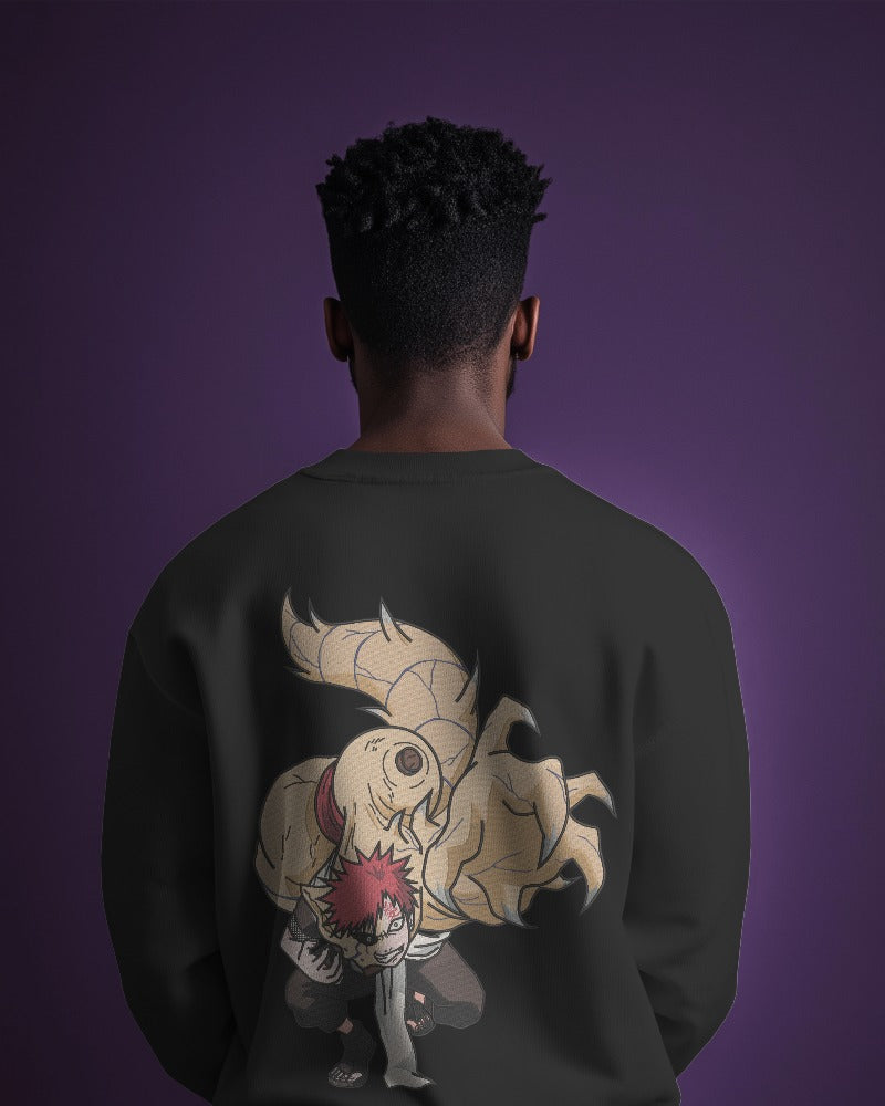 GARA OF THE SAND Embroidered Oversized Sweatshirt