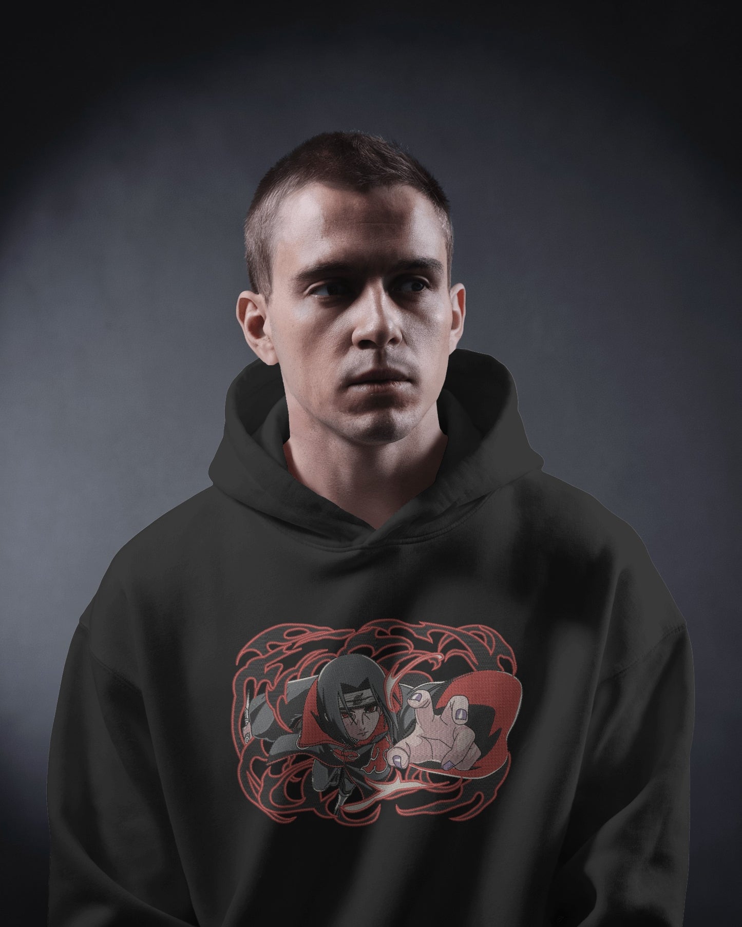 ITACHI Embroidered Hoodie