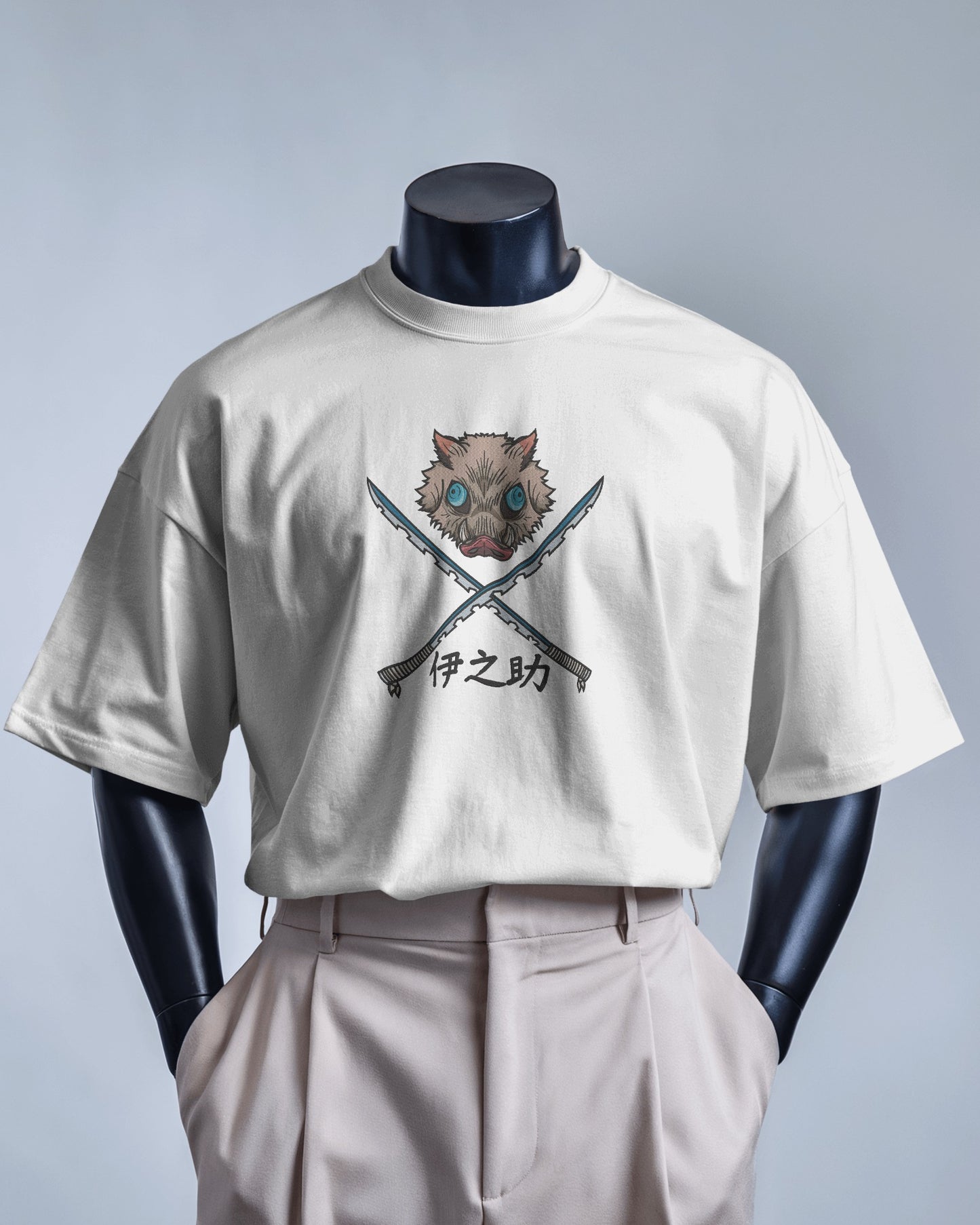 INOSUKE Embroidered Oversized TShirt