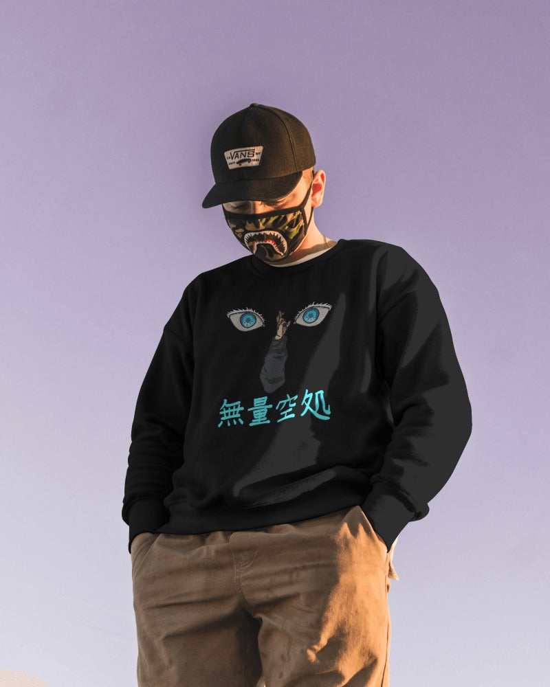 GOJO Muryōkūsho Embroidered Oversized Sweatshirt