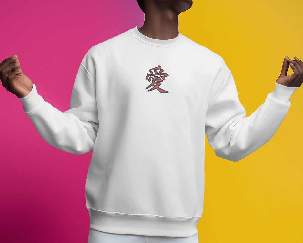 GARA OF THE SAND Embroidered Oversized Sweatshirt