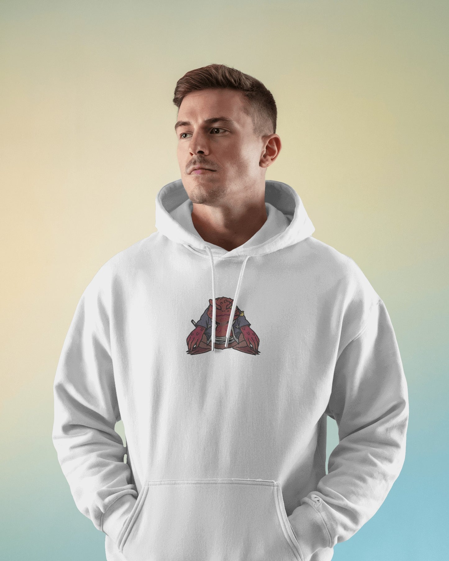 JIRAYA Embroidered Oversized Hoodie