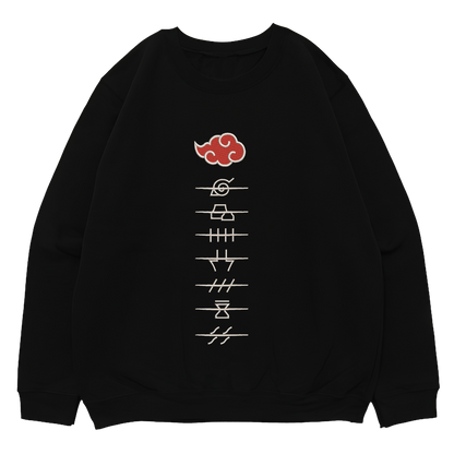 AKATSUKI Embroidered Oversized Sweatshirt