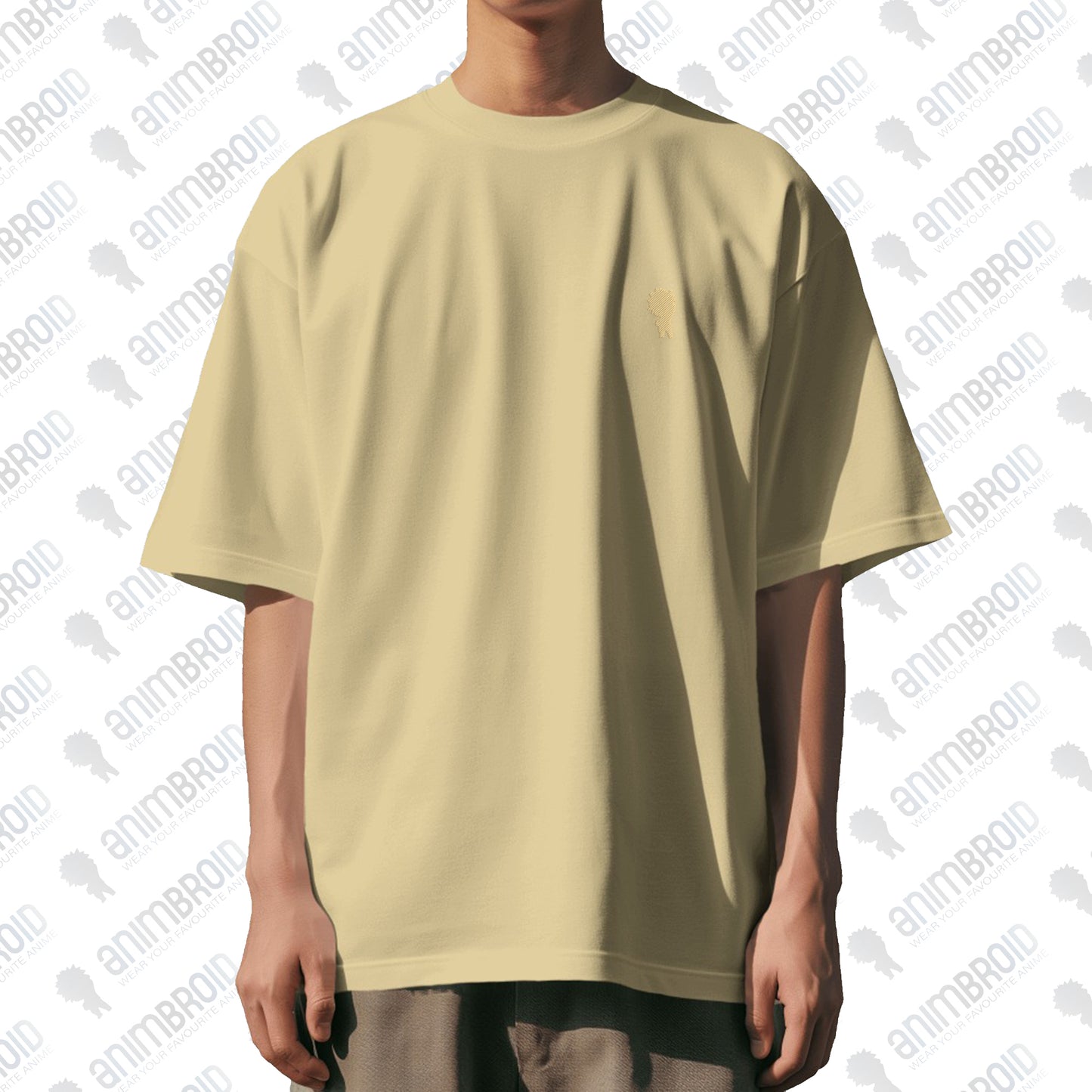 BEIGE OVERSIZED TSHIRT