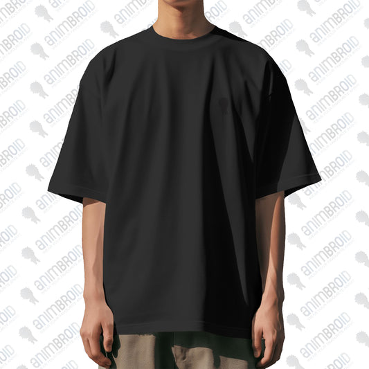 BLACK OVERSIZED TSHIRT