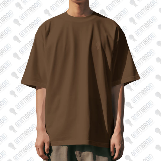 CHOCOLATE BROWN OVERSIZED TSHIRT