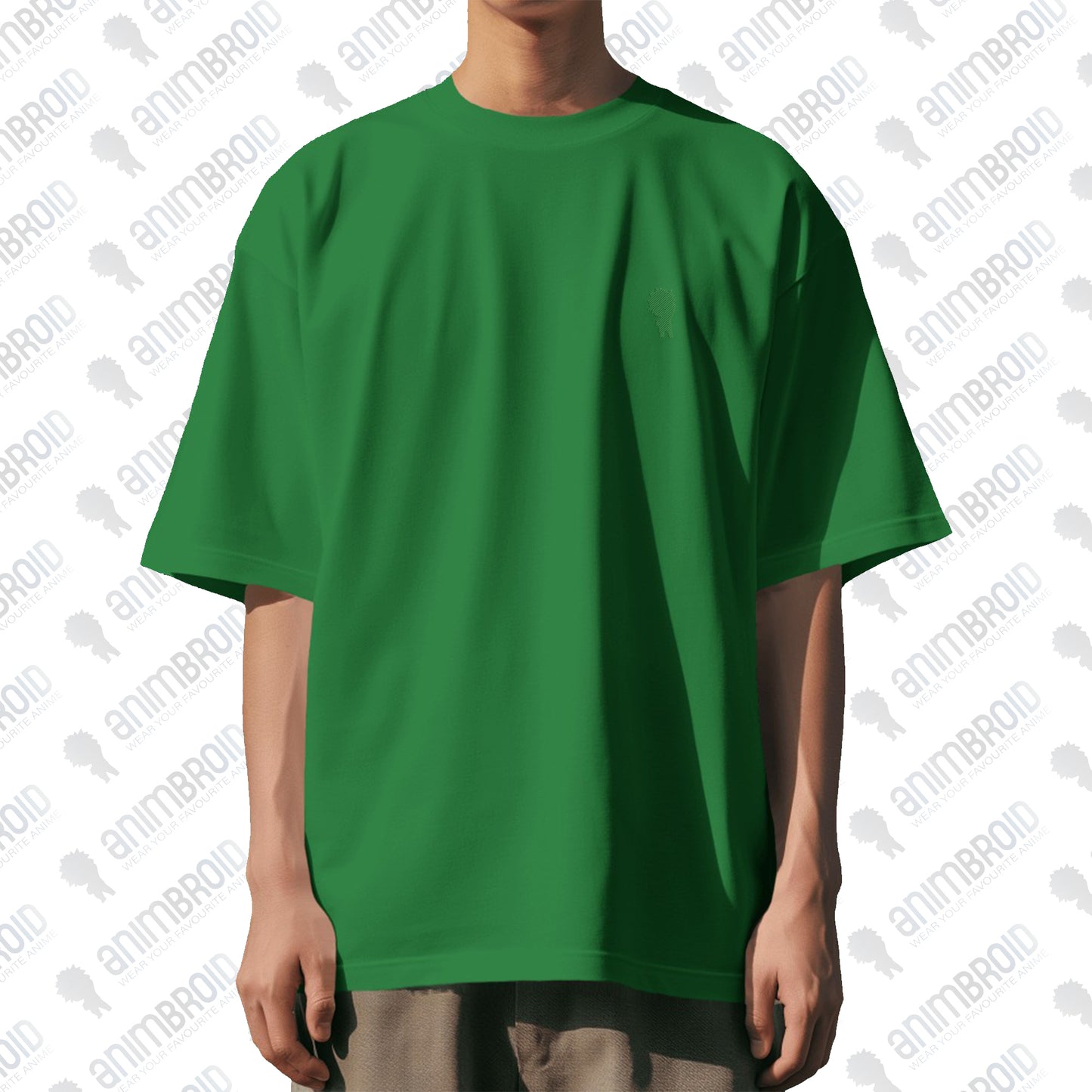 GREEN OVERSIZED TSHIRT