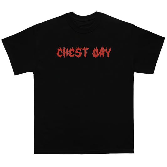 CHEST DAY Exclusive Embroidered Oversized TShirt