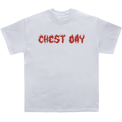 CHEST DAY Exclusive Embroidered Oversized TShirt