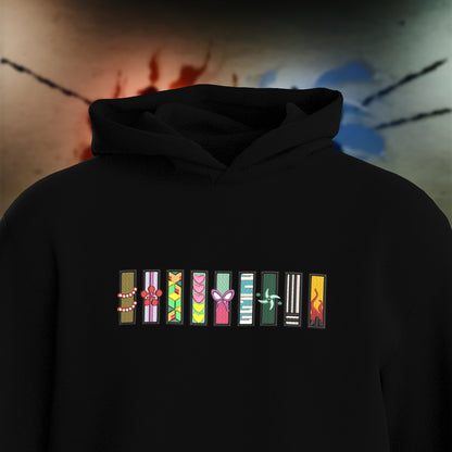 Hashiras Embroidery Hoodie