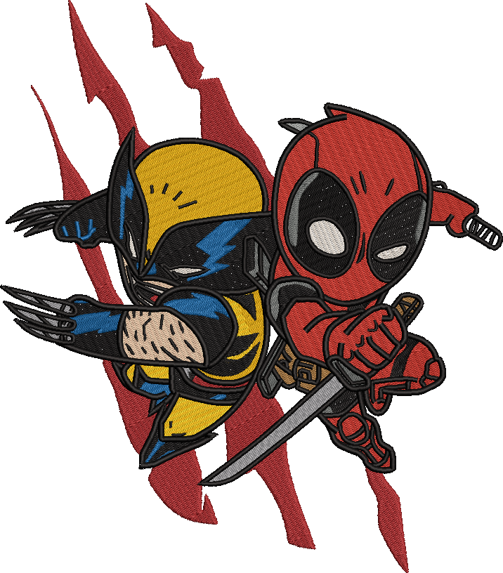 DEADPOOL x WOLVERINE Oversized Tshirt