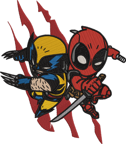DEADPOOL x WOLVERINE Oversized Tshirt