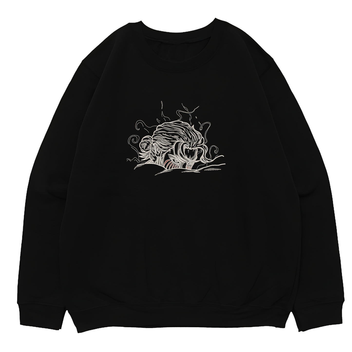 EREN YEAGER Embroidered Oversized Sweatshirt