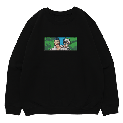 GOJO & GETO Embroidered Oversized Sweatshirt