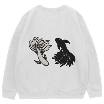 GOJO & GETO Embroidered Oversized Sweatshirt