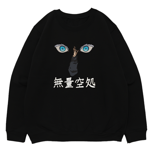 GOJO Muryōkūsho Embroidered Oversized Sweatshirt