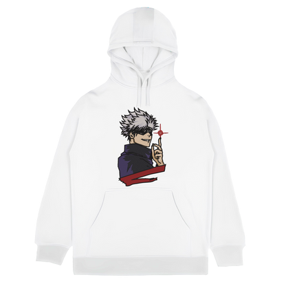 GOJO SATORU Embroidered Oversized Hoodie