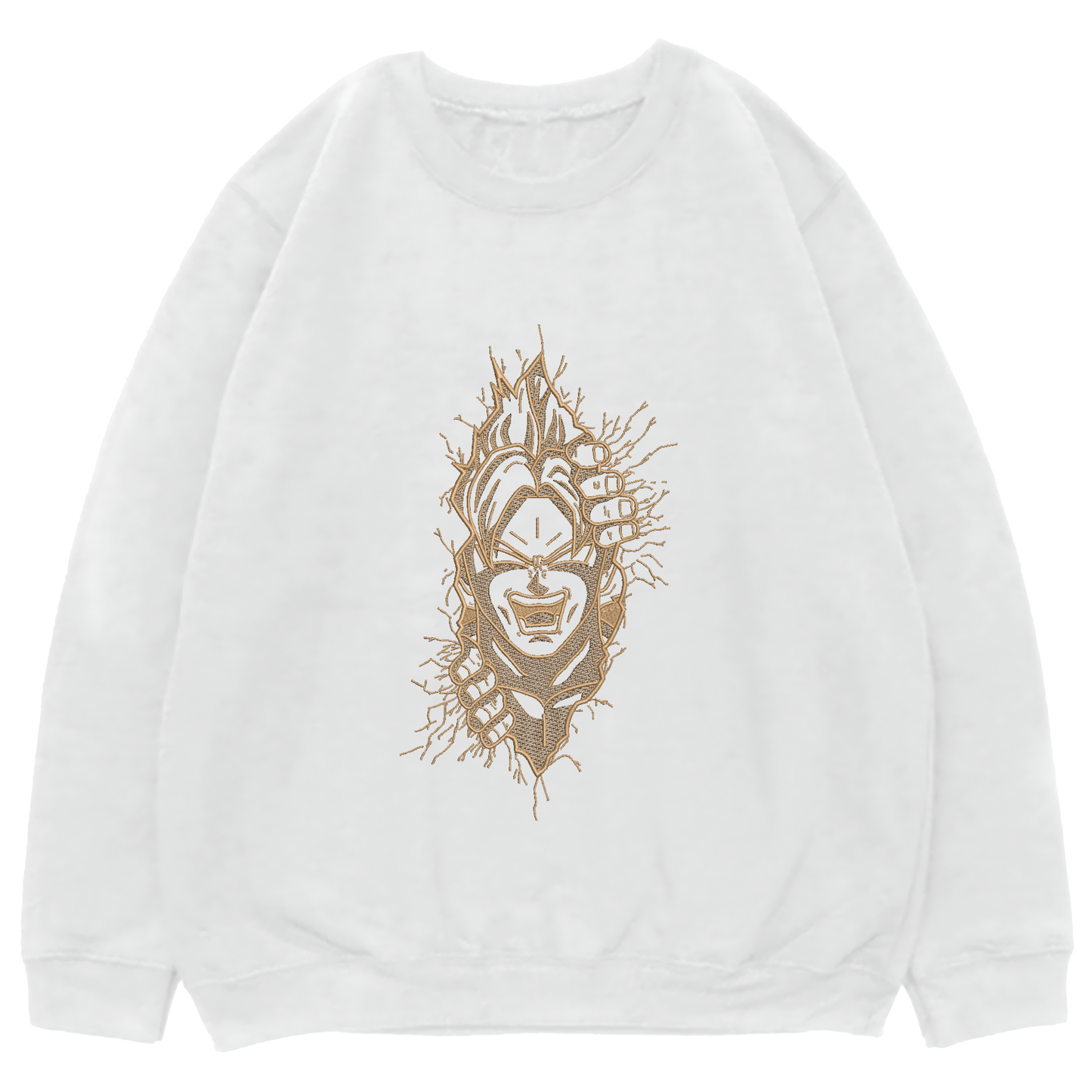 GOKU Embroidered Oversized Sweatshirt