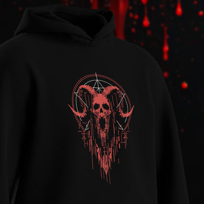 The Horror Embroidery Hoodie 1 - Luxe Embroidery