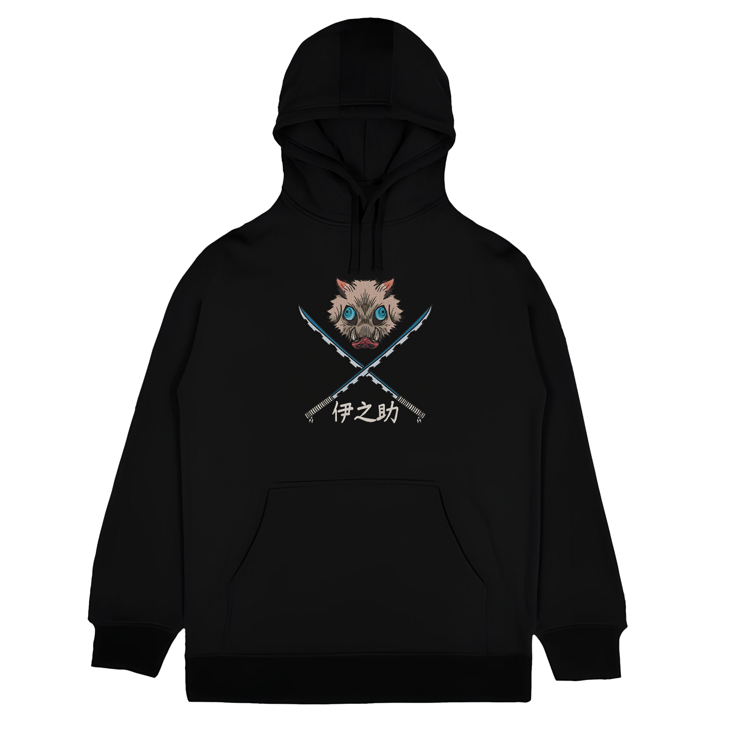 INOSUKE Embroidered Oversized Hoodie