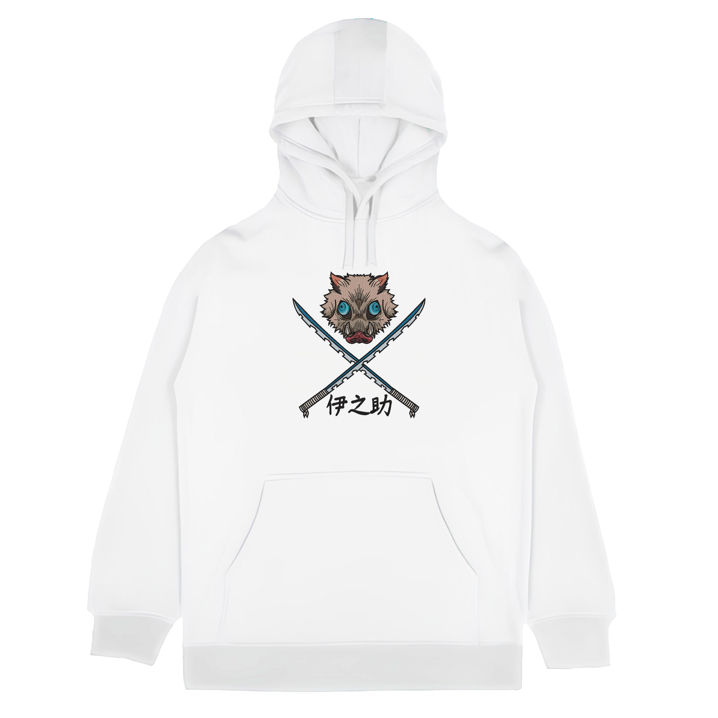 INOSUKE Embroidered Oversized Hoodie