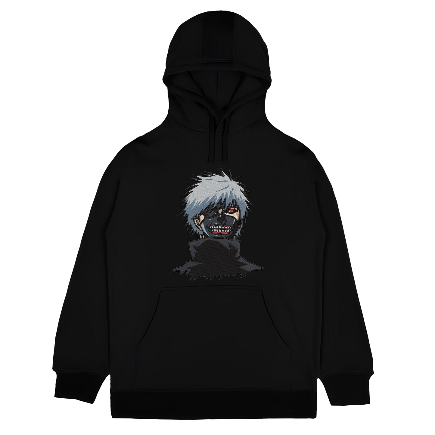 KEN KANEKI Embroidered Oversized Hoodie