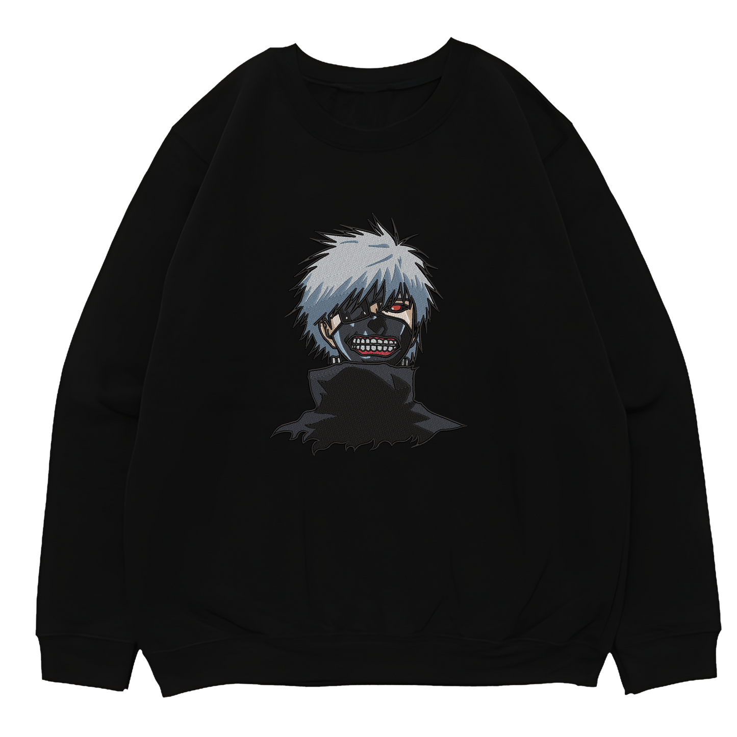 KEN KANEKI Embroidered Oversized Sweatshirt