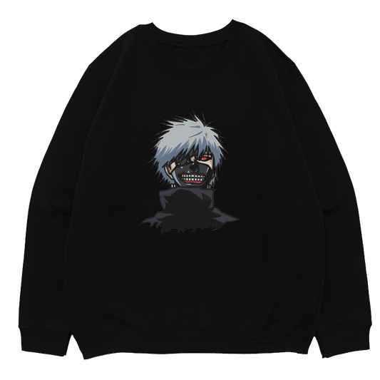 KEN KANEKI Embroidered Oversized Sweatshirt