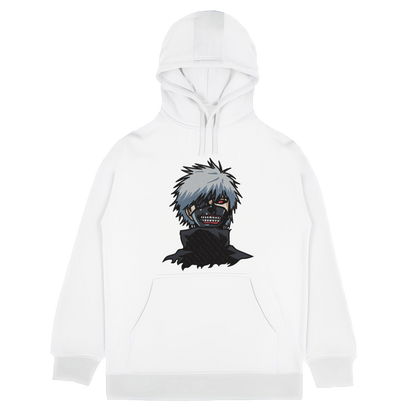 KEN KANEKI Embroidered Oversized Hoodie