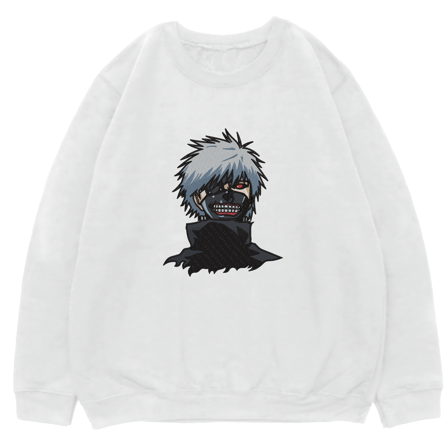 KEN KANEKI Embroidered Oversized Sweatshirt