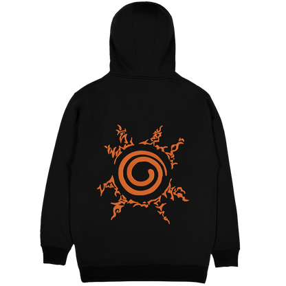 NARUTO-KURAMA SEAL Embroidered Oversized Hoodie