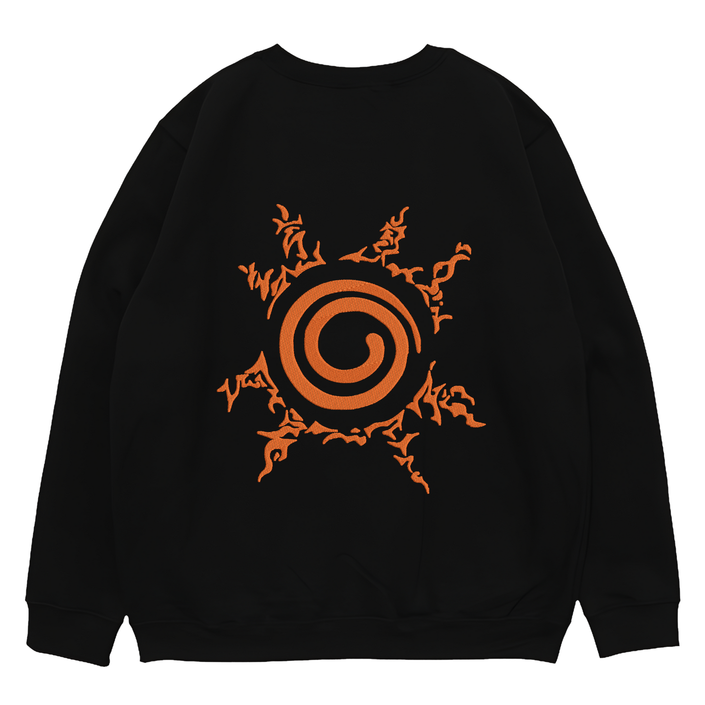 NARUTO-KURAMA SEAL Embroidered Oversized Sweatshirt