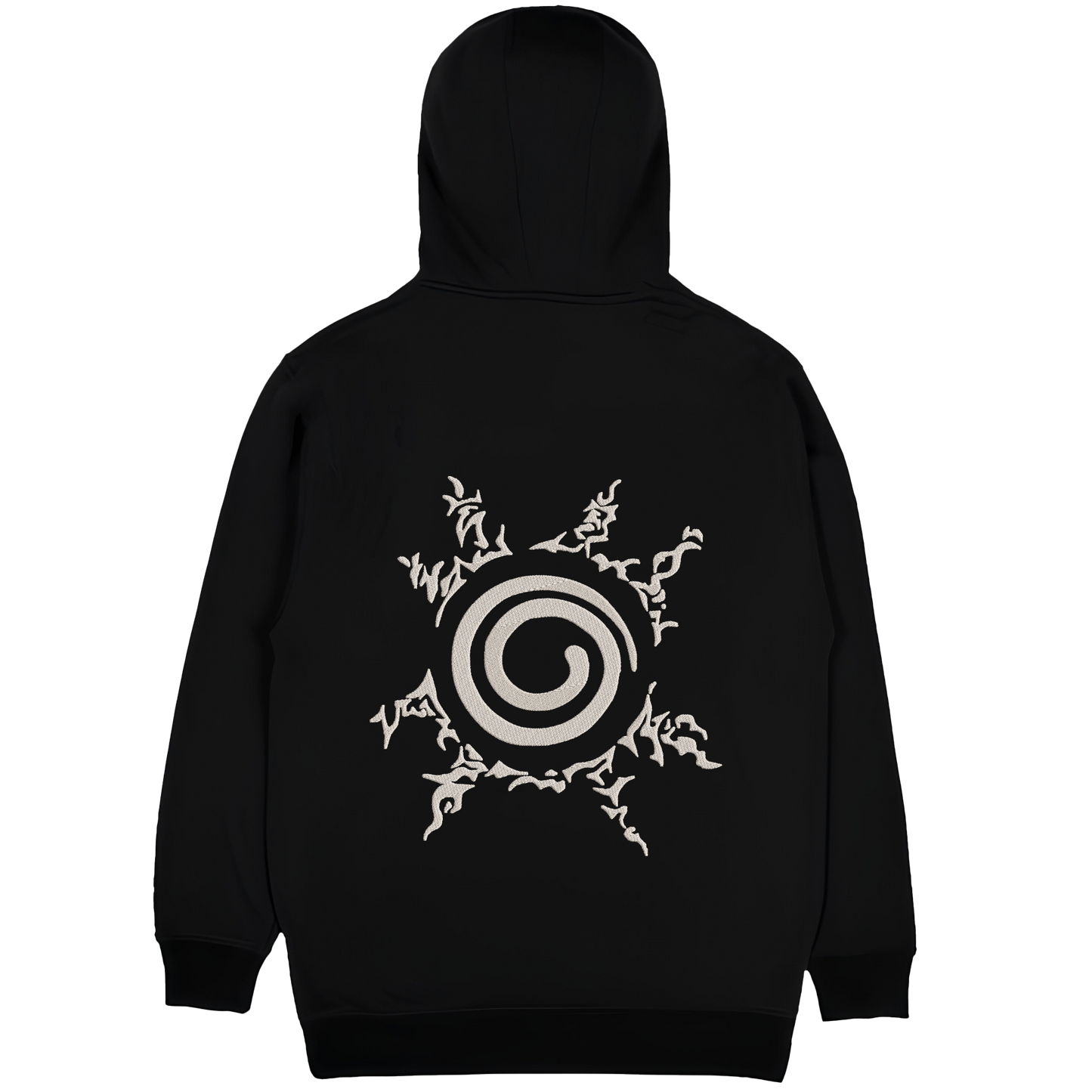 NARUTO-KURAMA SEAL Embroidered Oversized Hoodie