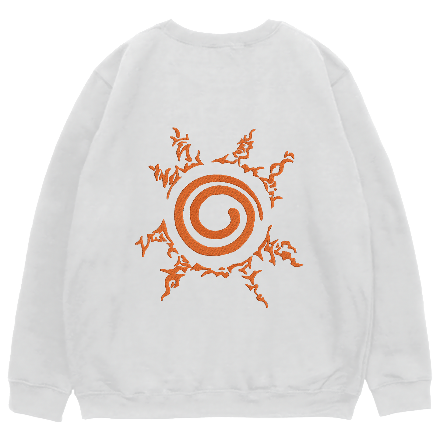 NARUTO-KURAMA SEAL Embroidered Oversized Sweatshirt