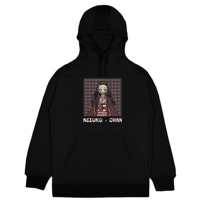 NEZUKO Embroidered Oversized Hoodie