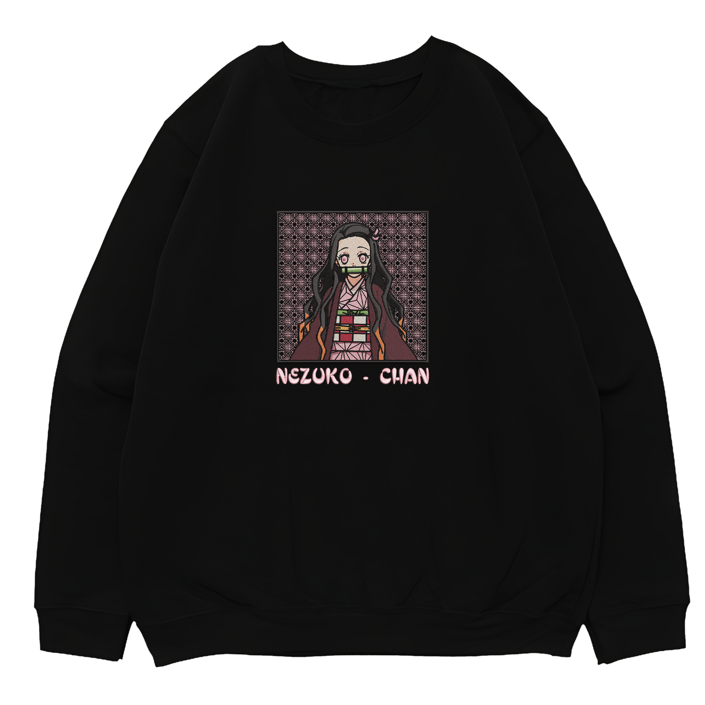 NEZUKO Embroidered Oversized Sweatshirt