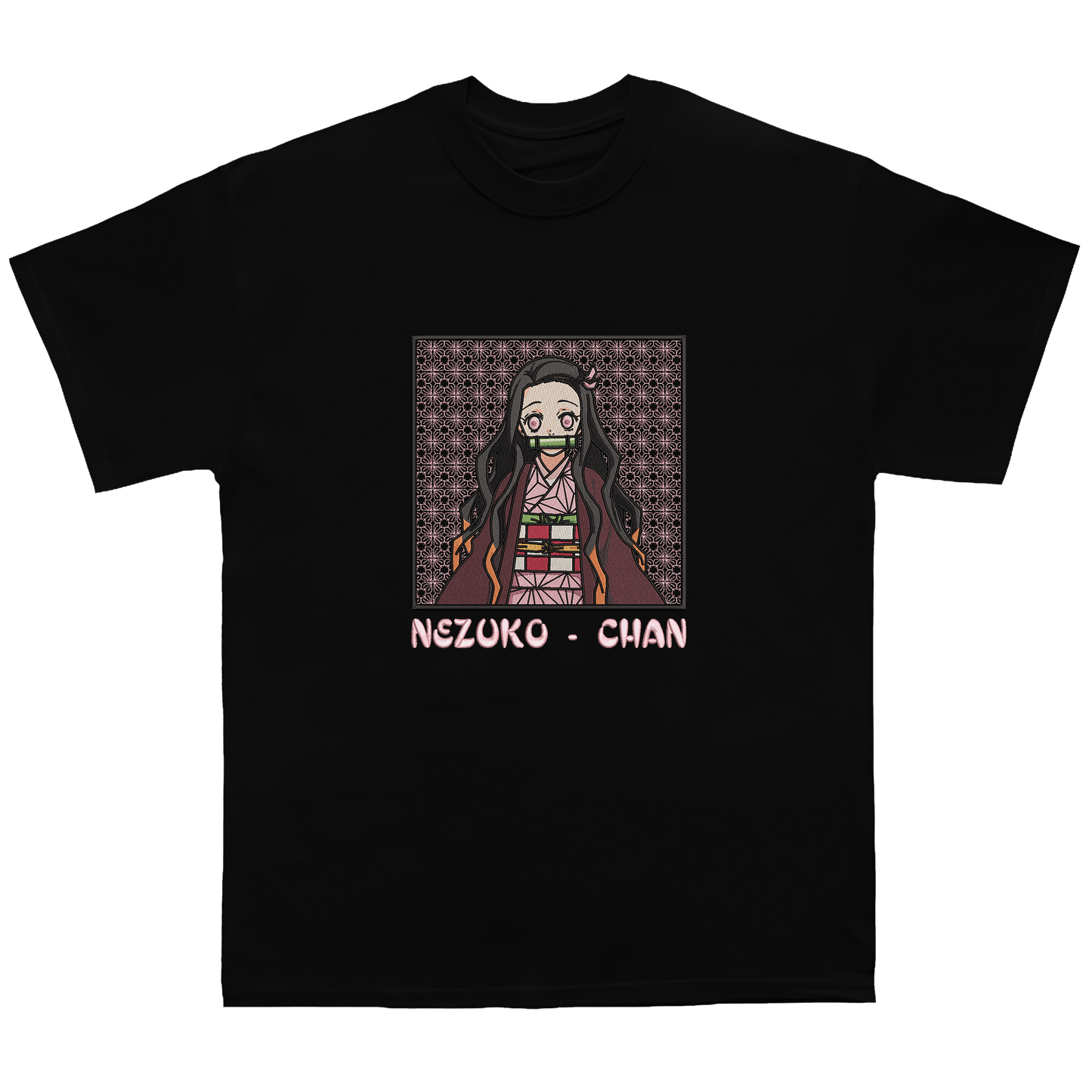 NEZUKO Embroidered Oversized TShirt