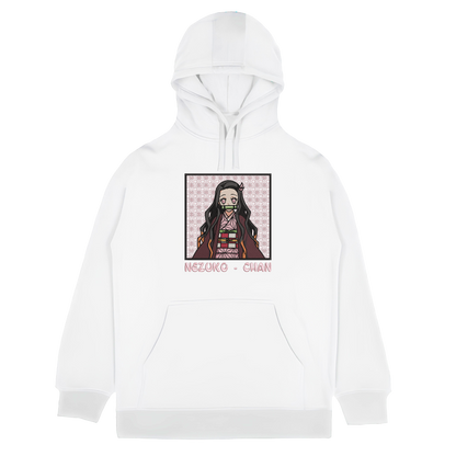 NEZUKO Embroidered Oversized Hoodie