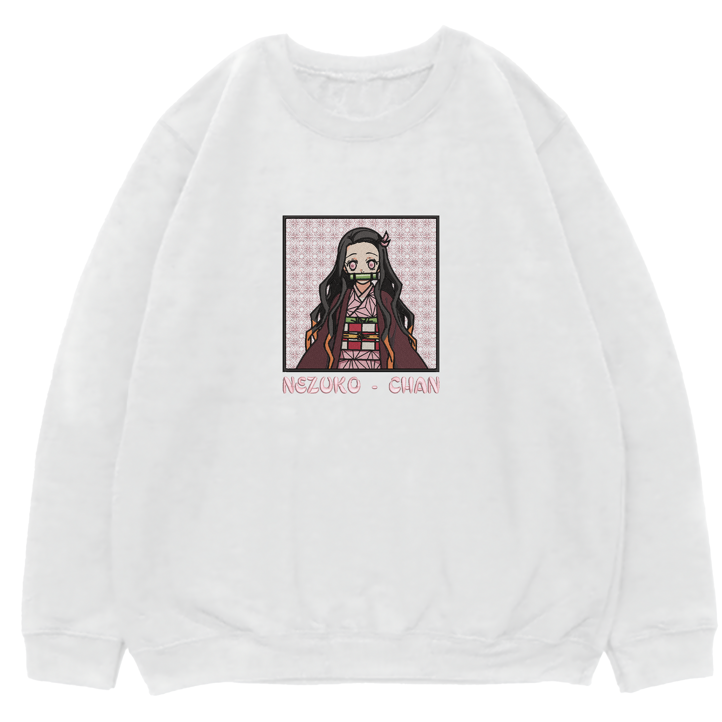 NEZUKO Embroidered Oversized Sweatshirt