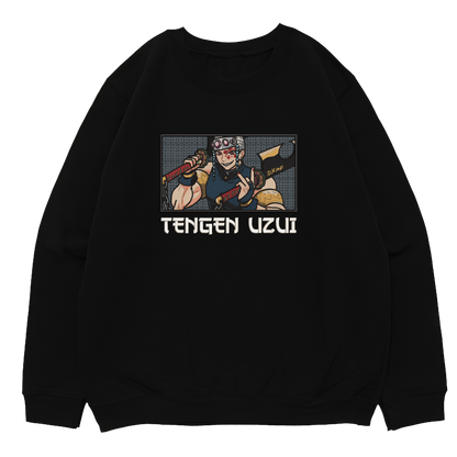 TENGEN UZUI - SOUND HASHIRA Embroidered Oversized Sweatshirt