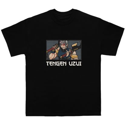 TENGEN UZUI - SOUND HASHIRA Embroidered Oversized TShirt