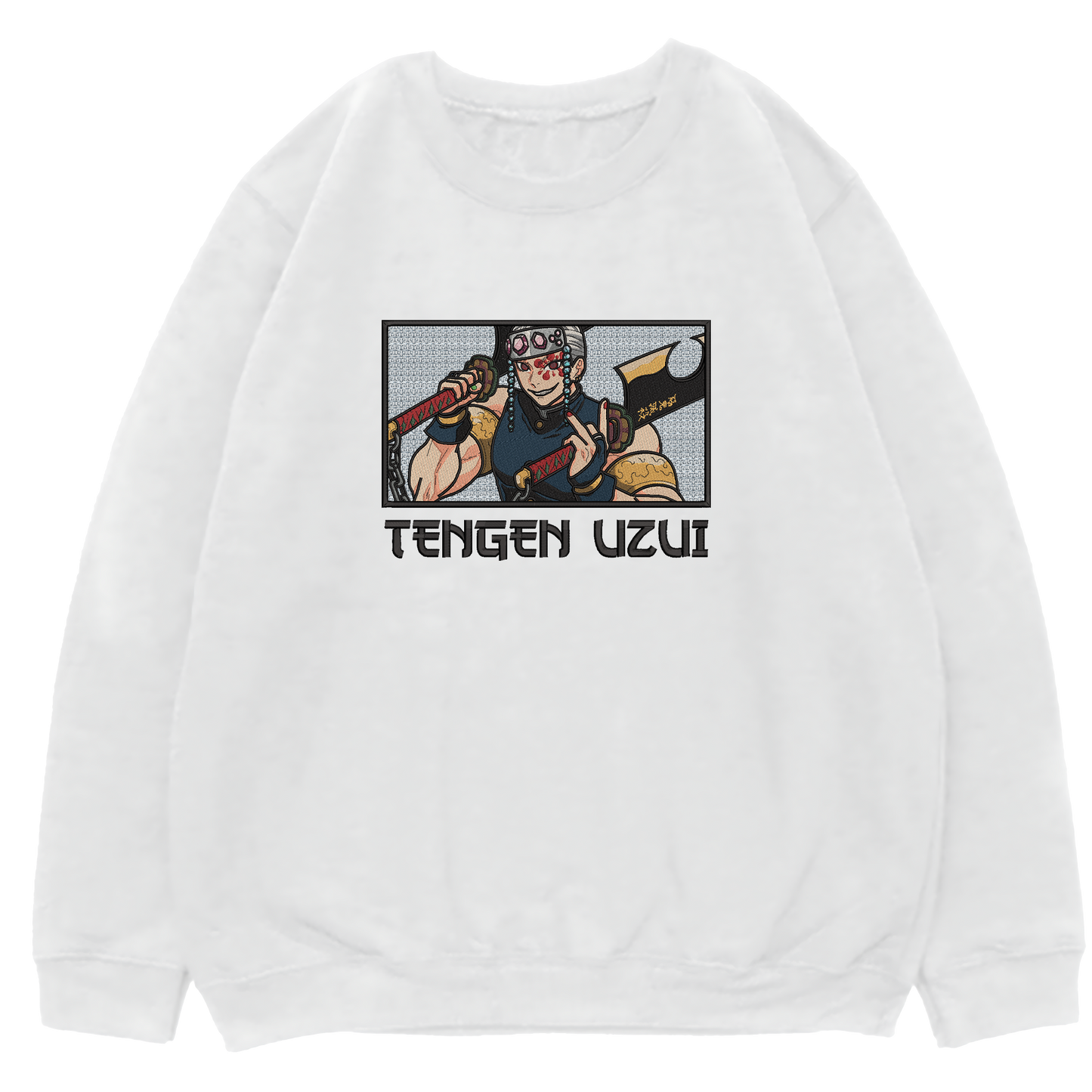 TENGEN UZUI - SOUND HASHIRA Embroidered Oversized Sweatshirt