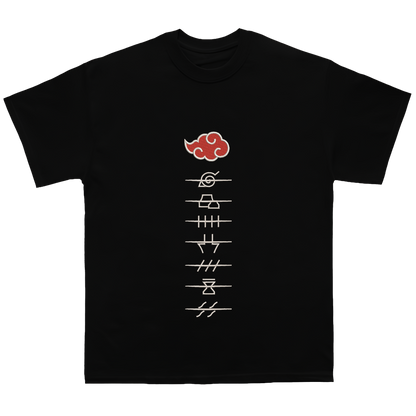 AKATSUKI Embroidered Oversized TShirt