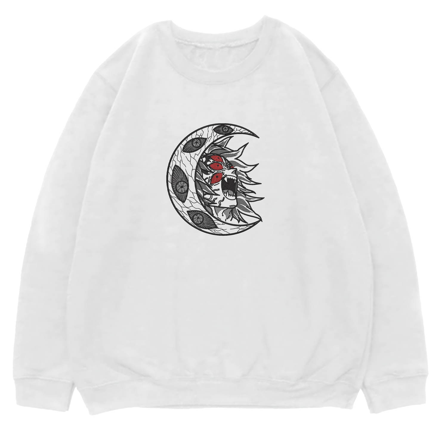 KOKUSHIBO - UPPERMOON 1 Embroidered Oversized Sweatshirt