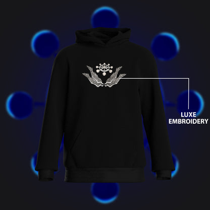 WHEEL Of ADAPTATION Embroidered Hoodie