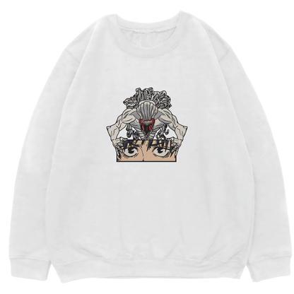 YUTA OKKOTSU & RIKA Embroidered Oversized Sweatshirt