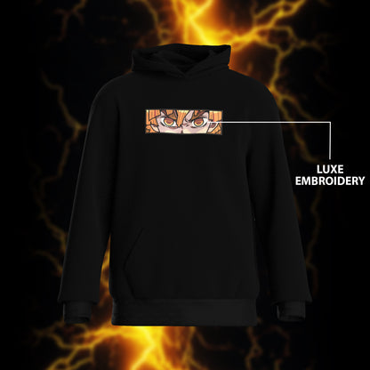 Zenitsu Agatsuma Hoodie - Luxe Embroidery & Premium Fabric
