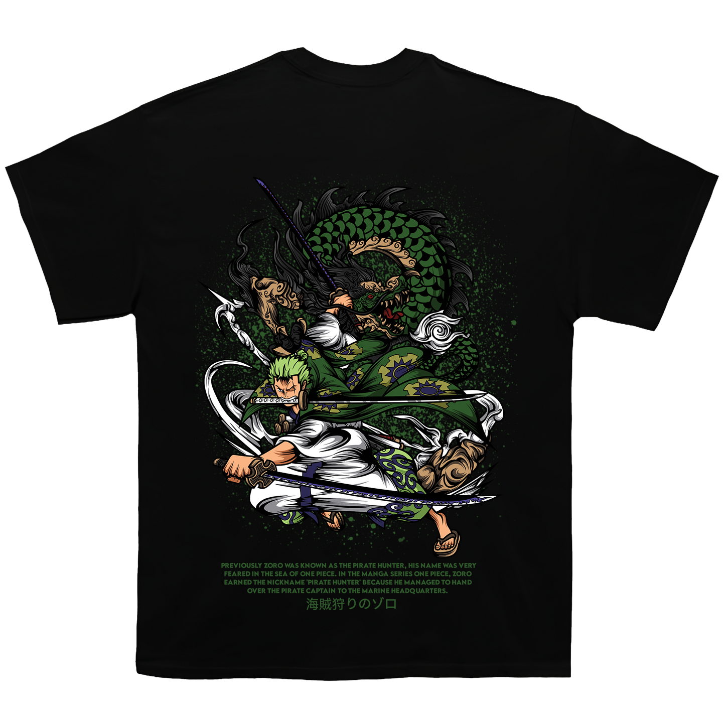 PIRATE HUNTER ZORO Oversized TShirt